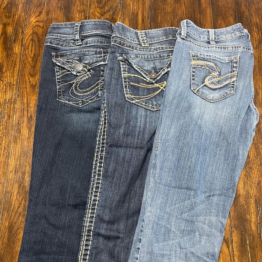 Size 31 Silver Jeans Bundle - 3 pairs